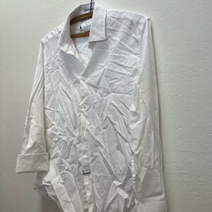 Crisp white oxford button-up (NWT)